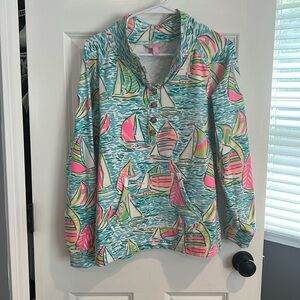 Lilly Pulitzer “You Gotta Regatta” Pullover